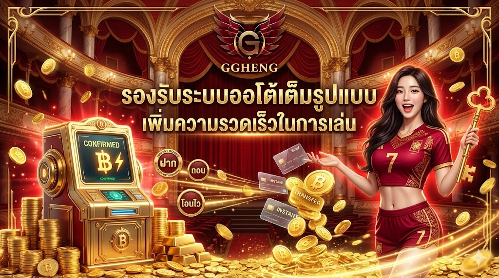 ggheng รองรับระบบออโต้เต็มรูปแบบ เพิ่มความรวดเร็วในการเล่น