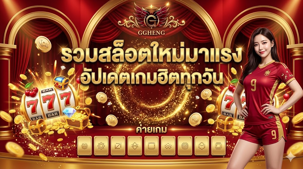 ggheng รวมสล็อตใหม่มาแรง อัปเดตเกมฮิตทุกวัน